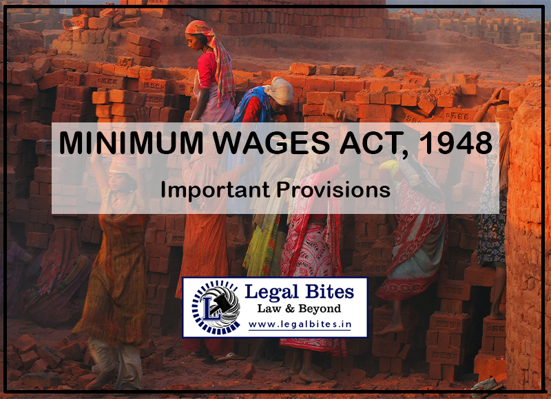 Minimum Wages Act, 1948: Important Provisions