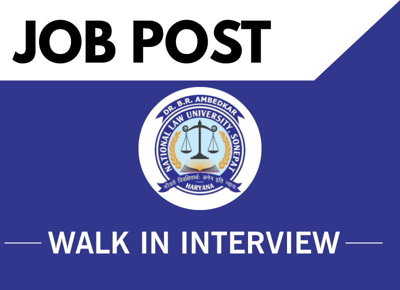 Walk-in-Interview: Engagement of OSD to Vice-Chancellor