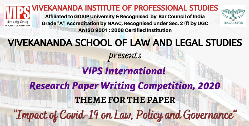 International Research Paper Writing Competition 2020 VIPS