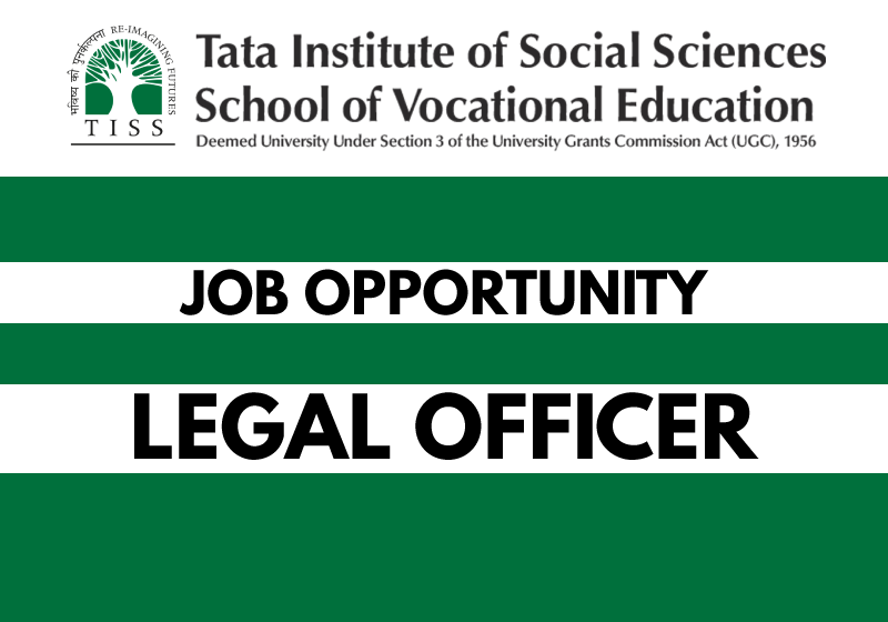 Job: Legal Officer at TISS