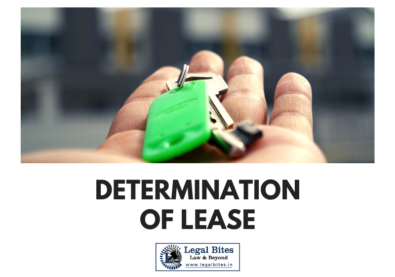 Determination of Lease: Manners of Determination and Notice to Quit - Waiver