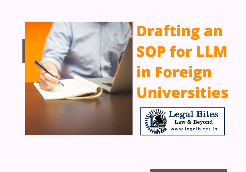 Drafting an SOP for LLM in Foreign Universities