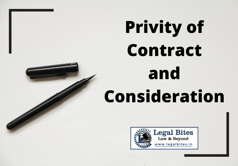 Privity of Contract and Consideration