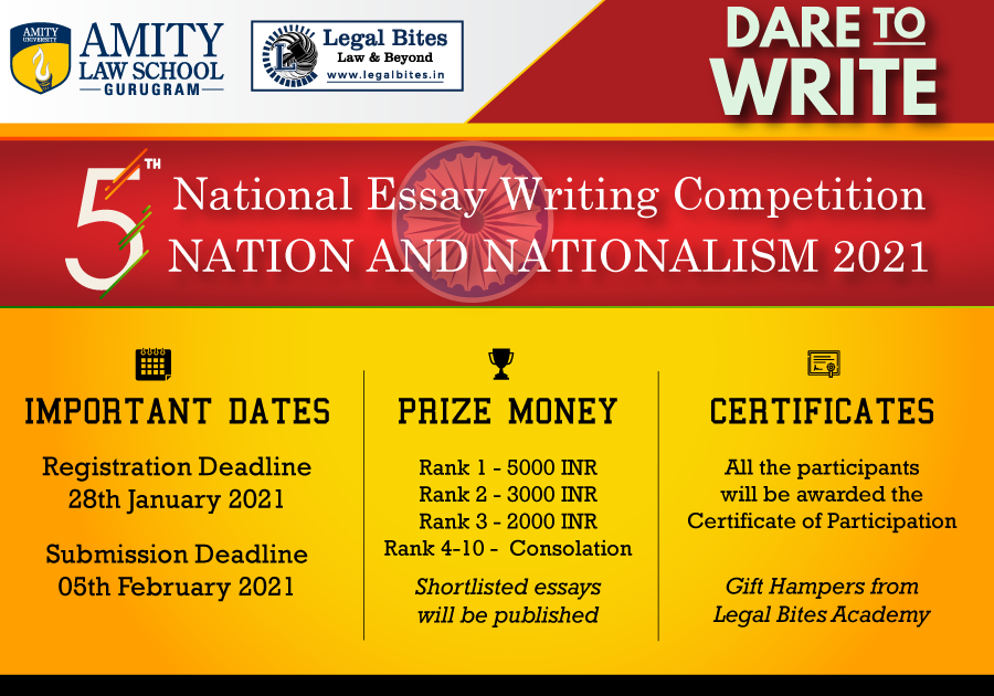 essay writing competition 2021