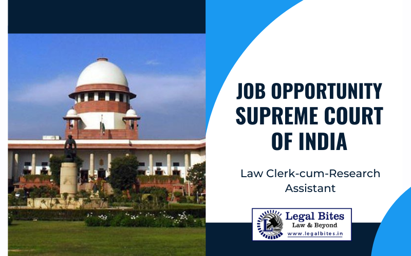 Job: Supreme Court Law Clerk