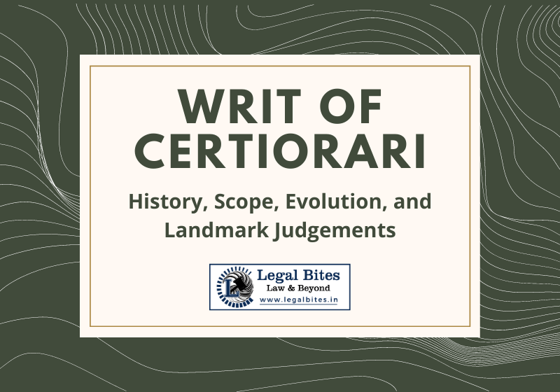 Writ of Certiorari