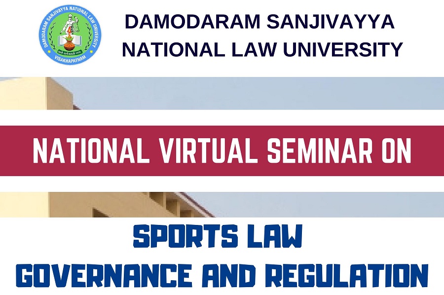 Call for Papers: DSNLU National Virtual Seminar on Sports Law Governance and Regulation | Submit by Mar 22