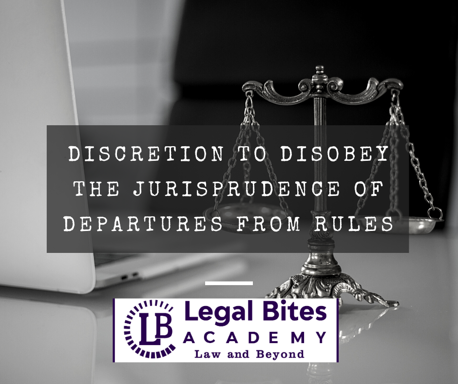 Discretion to Disobey