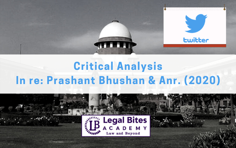 Critical Analysis: In re: Prashant Bhushan & Anr. (2020)