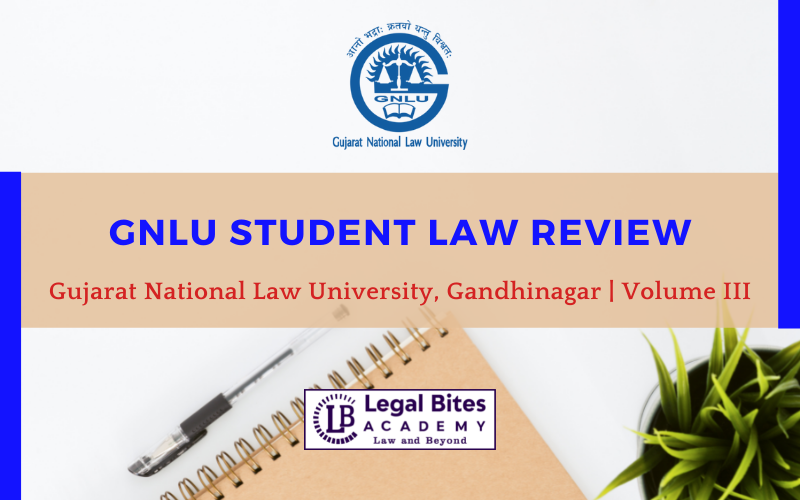 GNLUSLR | GNLU Student Law Review – Call For Papers: Volume III