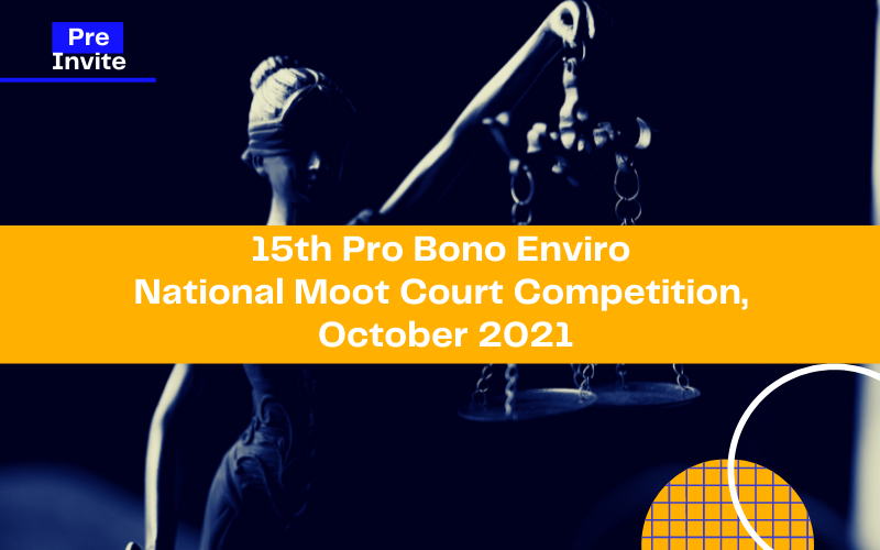 Pro Bono Enviro National Moot Court Competition