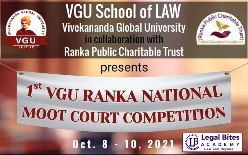 1st VGU Ranka National Moot Court Competition 2021