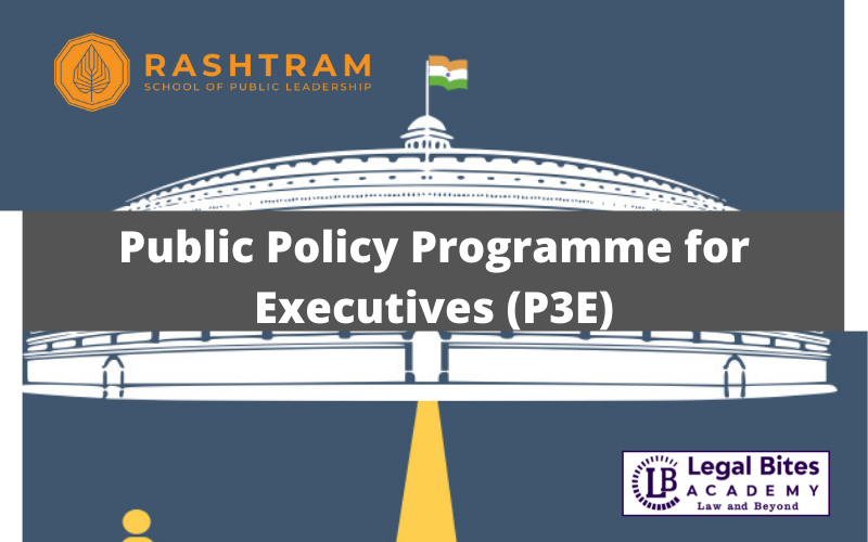 Public Policy Programme for Executives (P3E)