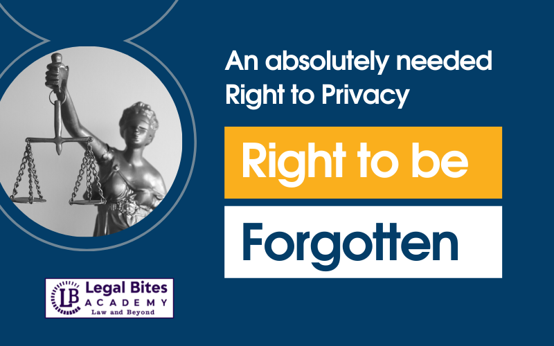 The Right to be Forgotten