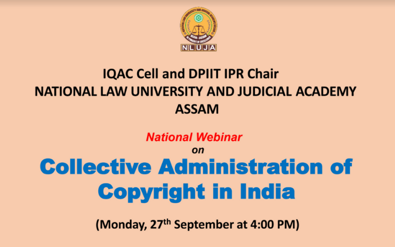 Webinar on Collective Administration of Copyright