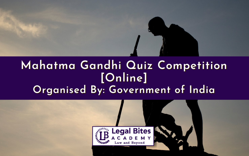 Mahatma Gandhi Quiz Competition | Government of India
