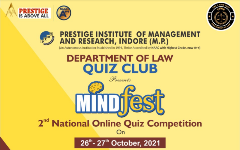 Mind Fest 2nd National Online Quiz Competition