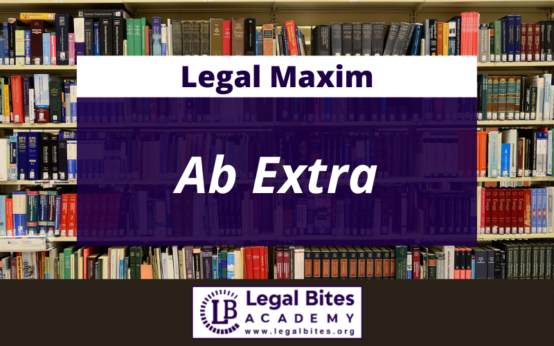 Ab Extra: Meaning, Origin and Explanation