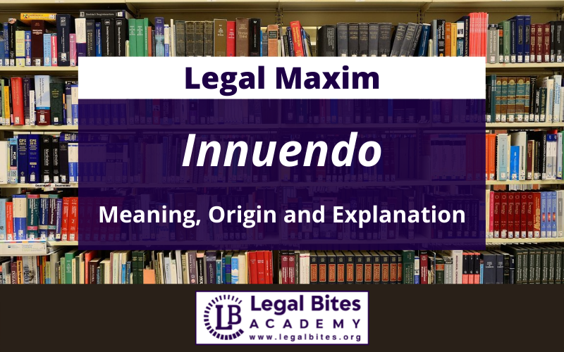 Innuendo: Origin, Meaning and Explanation