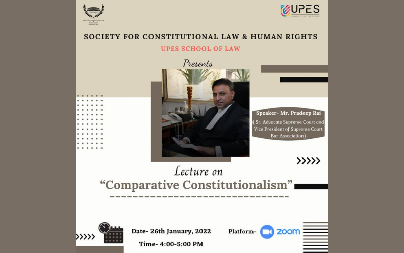 Guest Lecture on Comparative Constitutionalism