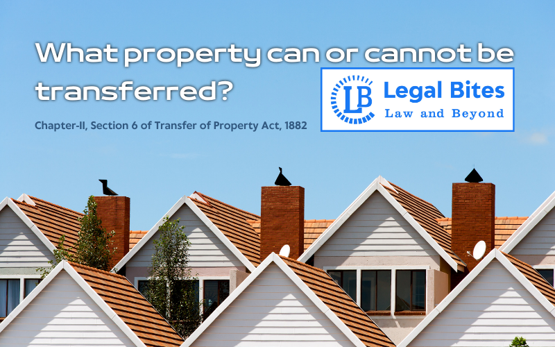 Section 6 of Transfer of Property Act