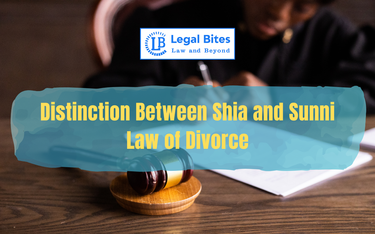 Distinction Between Shia and Sunni Law of Divorce