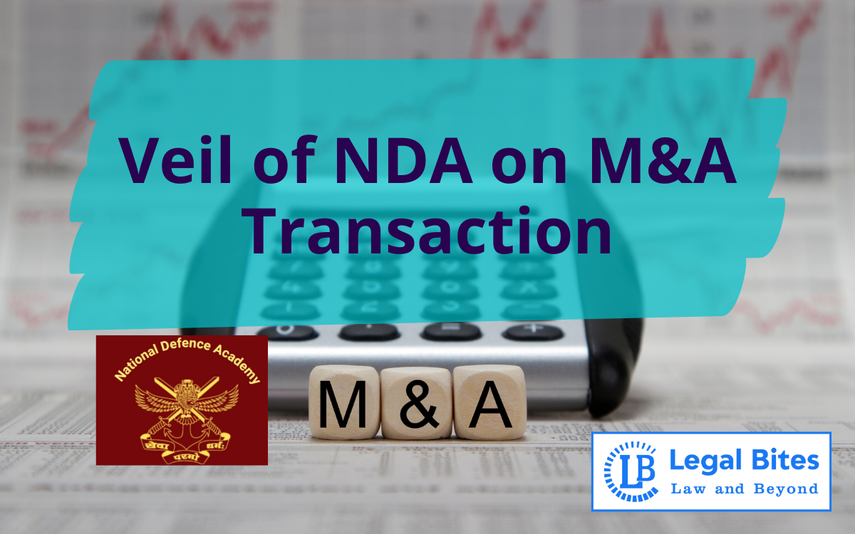 Veil of NDA on M&A Transaction