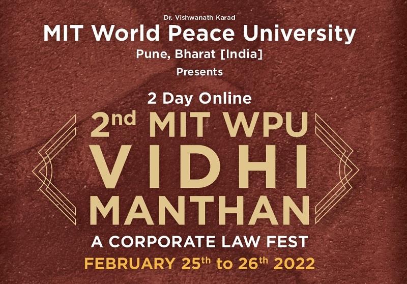 VIDHI MANTHAN-The Corporate Law Fest
