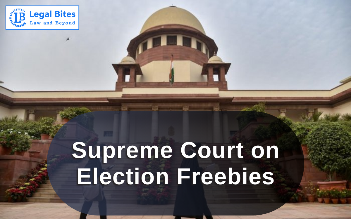 Supreme Court on Election Freebies