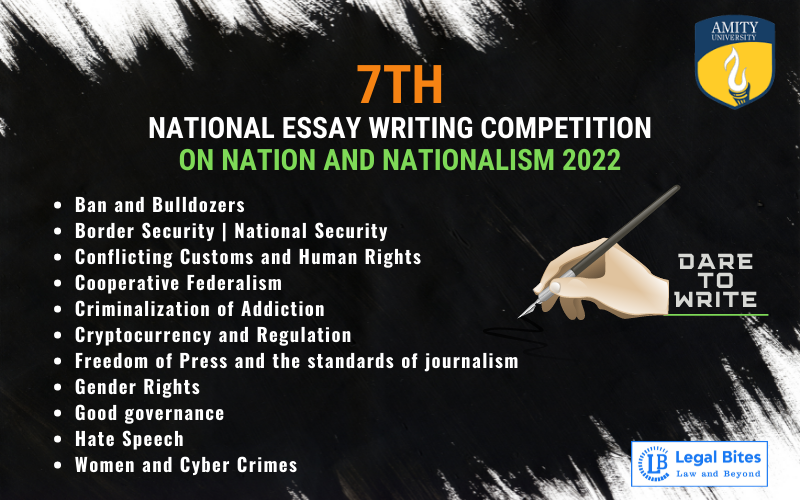 7th National Essay Writing Competition on Nation and Nationalism 2022 (LB)